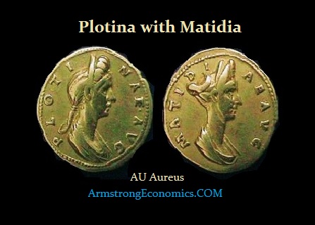 Plotina-Matidia AU Aureus