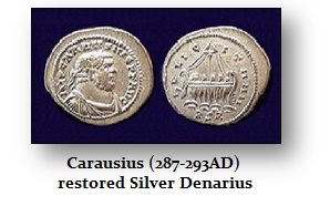 Carausius - 287-293 AD | Armstrong Economics