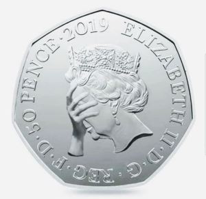 BREXIT New 50p Queen OMG