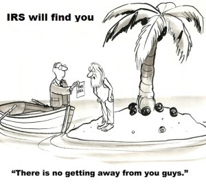 IRS will find you