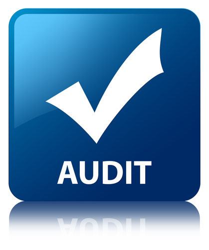 Audit,(validation,Icon),Glossy,Blue,Reflected,Square,Button