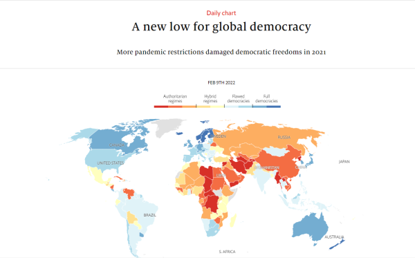 Armstrong Economics   TheEconomistDemocracyIndex2021 600x373 