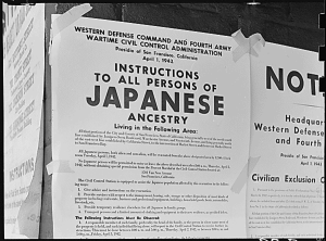 1942 Japanese internment Camps