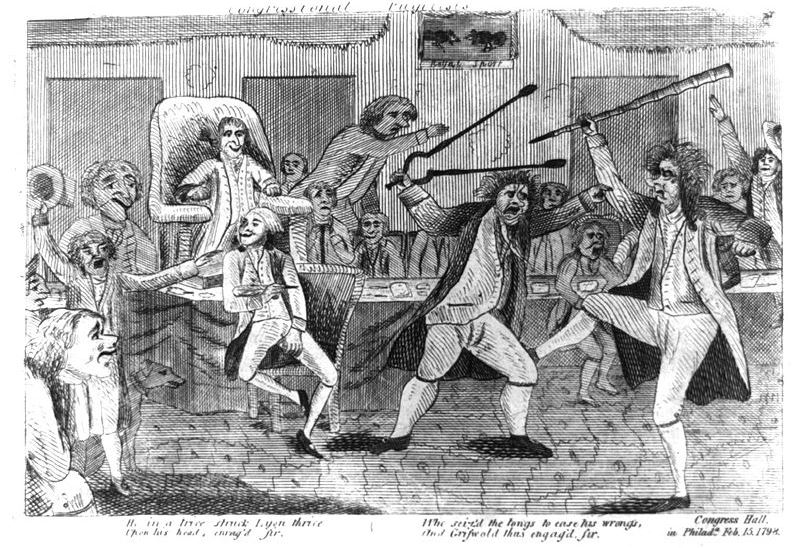 1798 Congressional Brawl