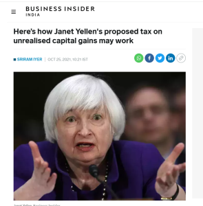 Podatek Yellen od niezrealizowanych zysków