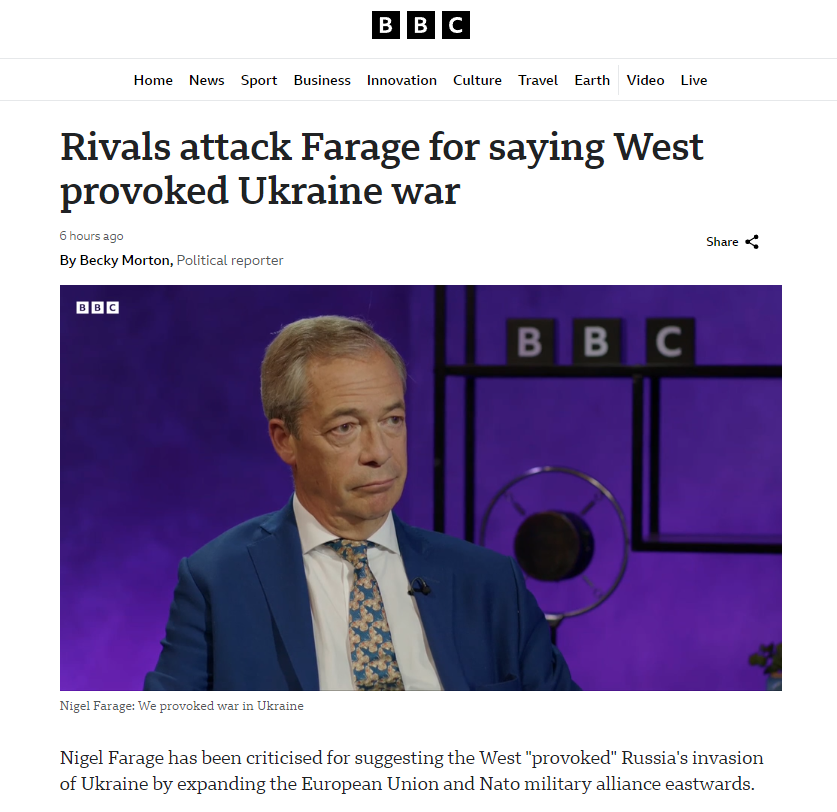 1 _Nigel_Farage_criticised_for_saying_West_provoked_Ukraine_war
