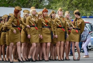 FemaleRussianTroops