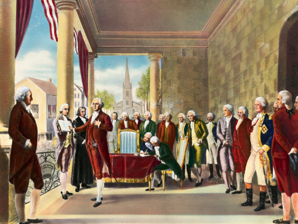 1789 george washington inauguration