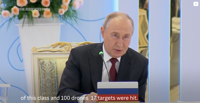 Putin 11-27-24 strikes