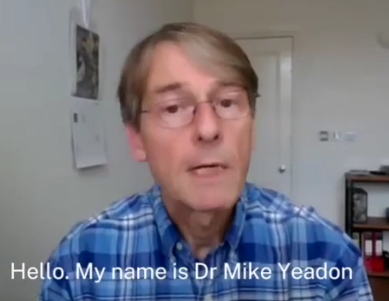 Yeadon Dr Michael