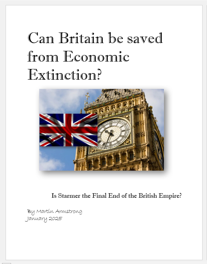 British Extinction 2025