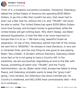 TrumpCallsOutZelensky