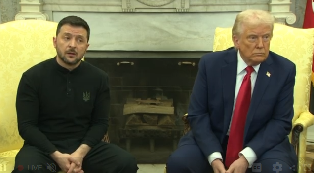 Zelensky at White House 2-28-25